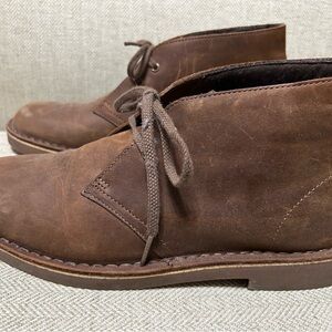 Classic Brown Chukka Boots for Ladies